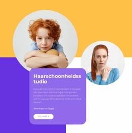 Haar Schoonheidsstudio - Responsief Websiteontwerp