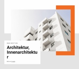 Architectural And Interior Design - Website-Design