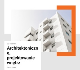 Architectural And Interior Design - Projekt Strony Internetowej