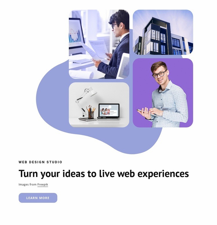 Well designed web Elementor Template Alternative