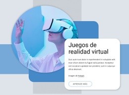 Juegos De Realidad Virtual Y Otros - Descarga Gratuita De Una Plantilla De Una Página