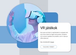 Reszponzív HTML5 A Következőhöz: VR Játékok És Mások