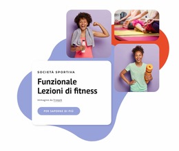 Corsi Di Fitness Funzionale - Modelli Di Creazione Di Pagine Gratuiti