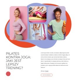 Projektant Stron Internetowych Dla Treningi Pilates I Jogi