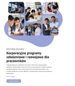 Szkolenie Pracowników Korporacyjnych Darmowy Szablon Strony Internetowej CSS