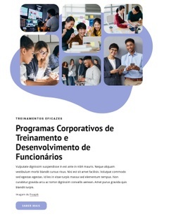 Treinamento De Funcionários Corporativos - Construtor De Sites Gratuito