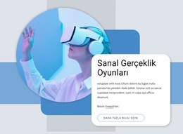 VR Oyunları Ve Diğerleri Için Yerleşik Çoklu Düzen