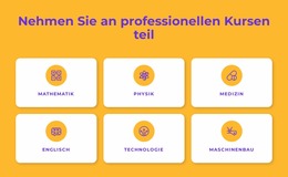 Professionelle Zertifikatsprogramme - Anpassbare Professionelle Joomla-Vorlage