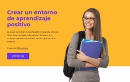 Creando Un Aprendizaje Positivo: Excelente Página De Destino