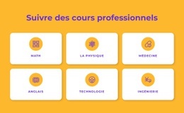 Programmes De Certificat Professionnel - Modèle Professionnel D'Une Page