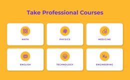 Professional Certificate Programs - Responsive Website