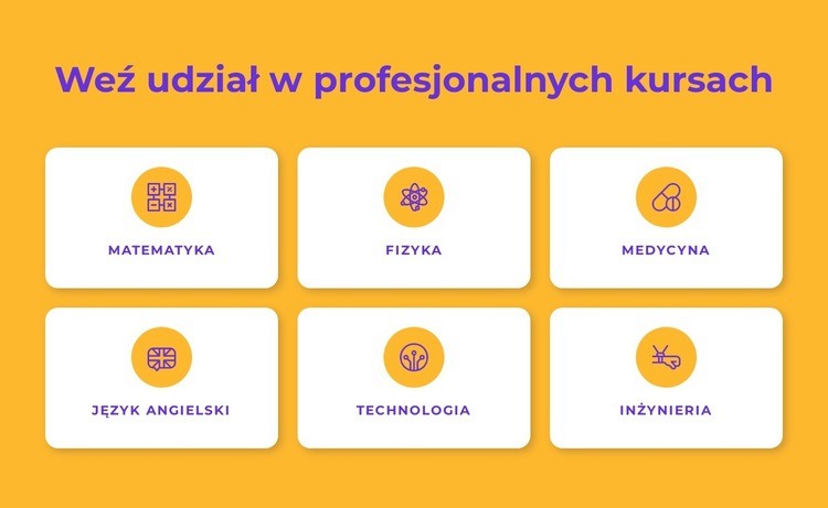 Programy certyfikatów zawodowych Kreator witryn internetowych HTML