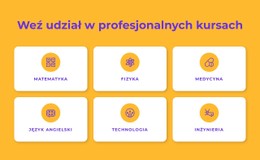 Programy Certyfikatów Zawodowych Szablon Pojedynczej Strony