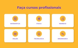Programas De Certificação Profissional - Download Gratuito Do Modelo De Site