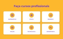 Programas De Certificação Profissional - Página De Destino Fácil De Usar