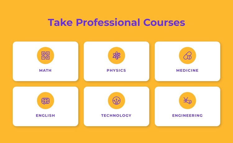 Professional certificate programs Template