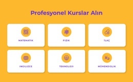 Profesyonel Sertifika Programları Için Ücretsiz Çevrimiçi Şablon