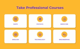 Professional Certificate Programs - Easy-To-Use Landing Page