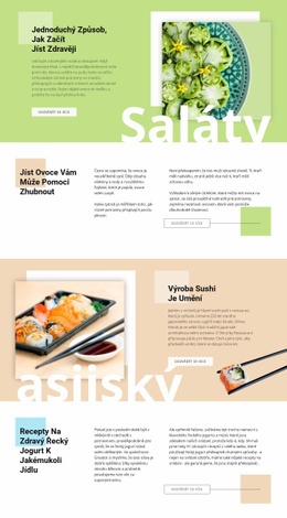 Vstupní Stránka Pro Zdravé Menu