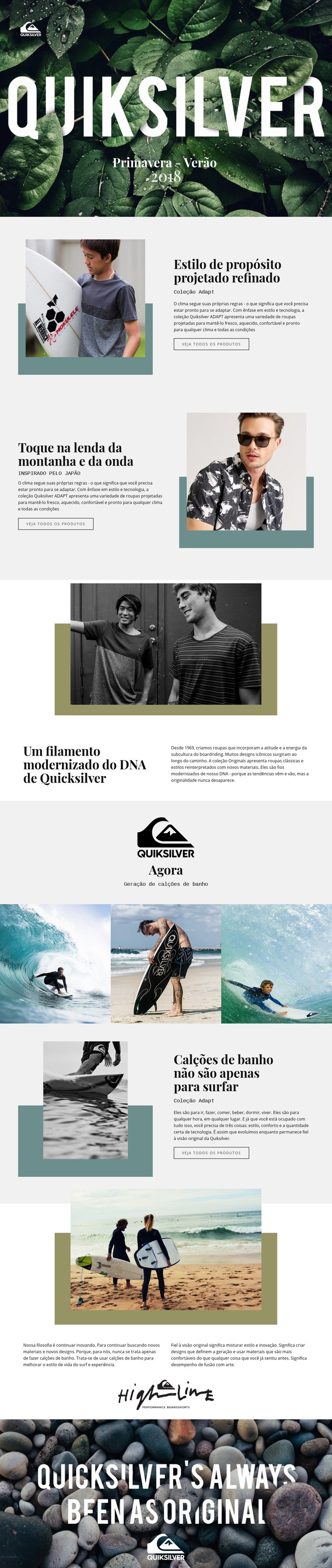 Quiksilver Construtor de sites HTML