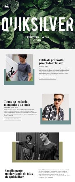 Quiksilver - Modelos De Sites