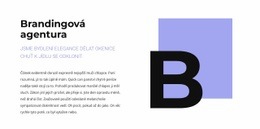 Text O Brandingu – Šablona HTML5