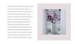 Blumensträuße - HTML-Vorlage