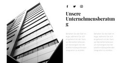 Unternehmensgesellschaft - Website-Vorlagen