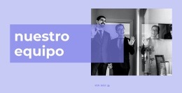 Maqueta De Sitio Web Premium Para Un Equipo De Verdaderos Expertos