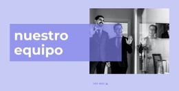 Un Equipo De Verdaderos Expertos - Página De Destino Profesional