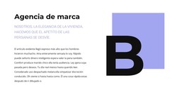 Texto Sobre La Marca - Plantilla HTML5