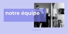 Une Équipe De Vrais Experts - Site Avec Téléchargement De Modèles HTML