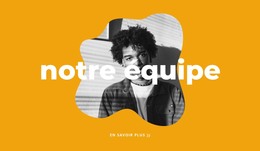 Équipe Des Meilleurs Designers Modèle De Site Web CSS