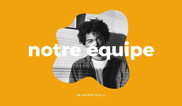 Équipe des meilleurs designers Modèle HTML5