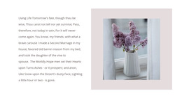 Flower Bouquets - HTML Website Template