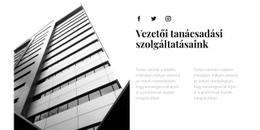 Üzleti Társaság - HTML Sablon Kód