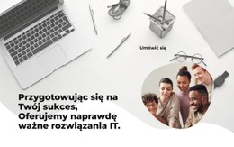 Twój Sukces Jest Naszym Celem Czysty I Minimalny Szablon