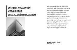 Duża Korporacja Biznesowa - Szablon Jednej Strony