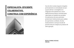 Grande Corporação - Melhor Maquete Gratuita