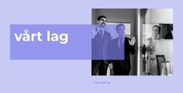 Ett Team Av Riktiga Experter - Webbplats Med Nedladdning Av HTML-Mall