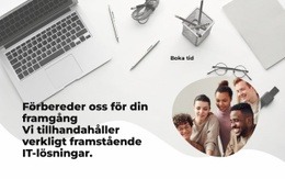 Din Framgång Är Vårt Mål - HTML-Målsida