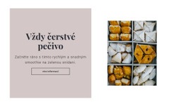 Vždy Čerstvé Pečivo – Exkluzivní Téma WordPress