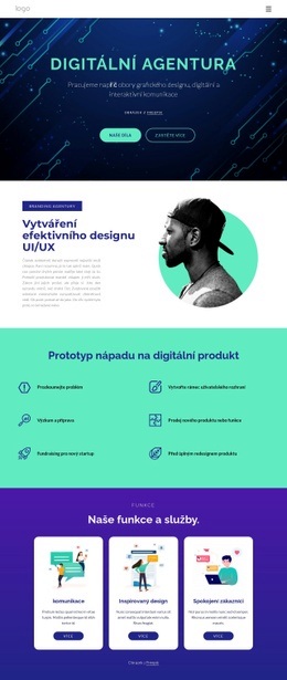 Agentura Specializující Se Na Sociální Sítě – Víceúčelový Webový Design