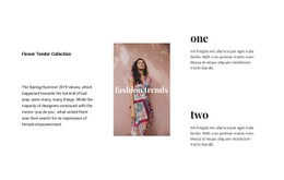 Dresses And Skirts CSS Template
