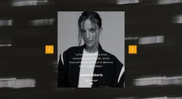 Testimonials In Slider Premium CSS Template