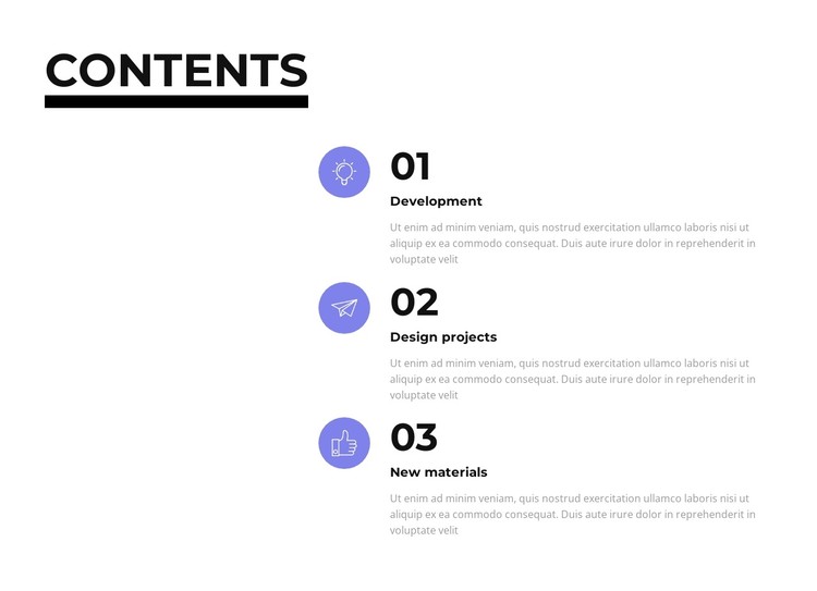 Content CSS Template
