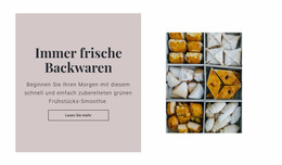 Immer Frische Backwaren – Joomla-Template 2024