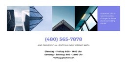 Fotos Und Kontakte Website-Design