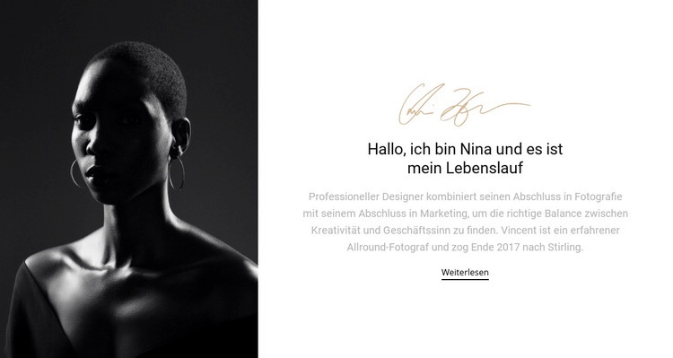 Ich bin bereit zu gehen Website design