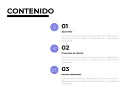 Contenido - Diseño De Sitio Moderno